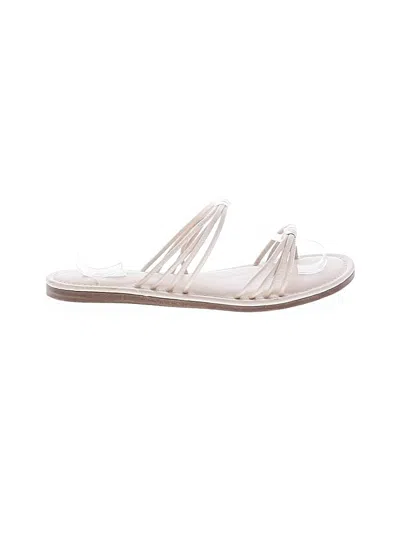 Pre-owned Universal Thread Sandals In Ivory