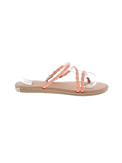 Pre-owned Universal Thread Sandals In Orange