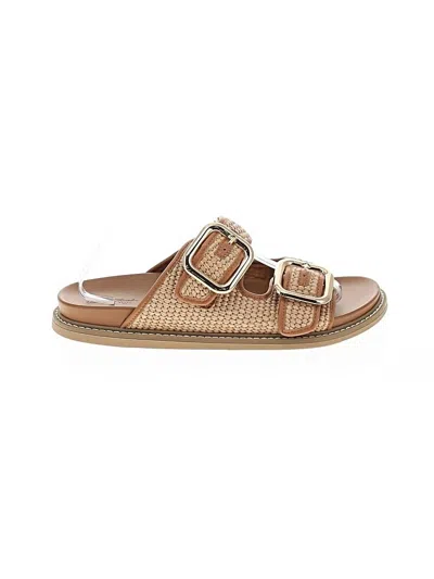 Pre-owned Universal Thread Sandals In Tan