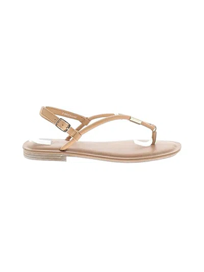 Pre-owned Universal Thread Sandals In Tan