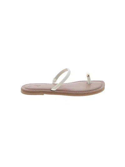 Pre-owned Universal Thread Sandals In White