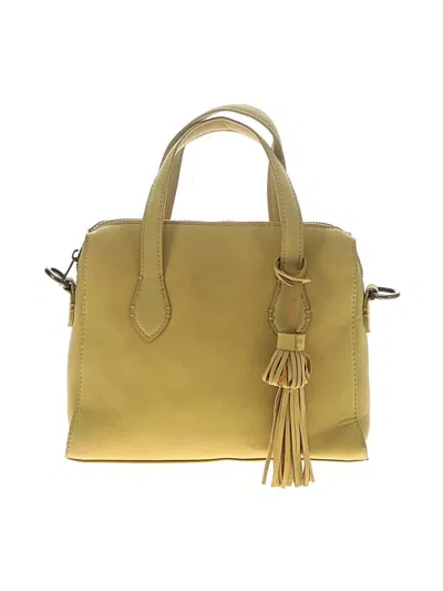 Pre-owned Universal Thread Satchel In Yellow