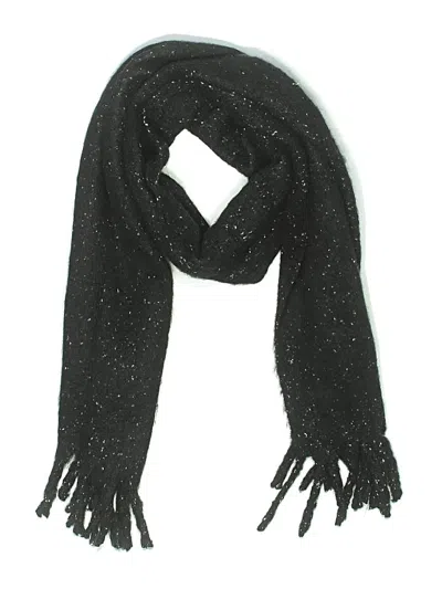 Pre-owned Universal Thread Scarf In Black