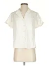 Universal Thread Short Sleeve Blouse In White
