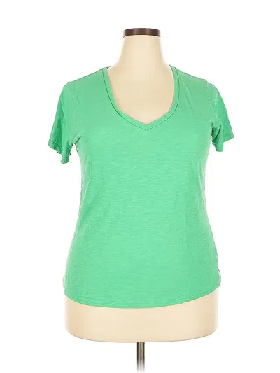 Pre-owned Universal Thread Short Sleeve T-shirt In Green