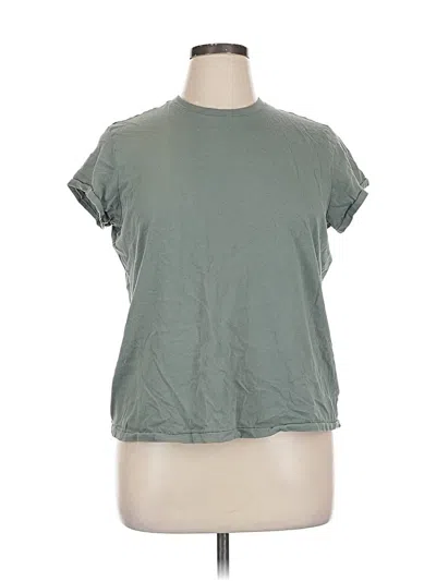 Pre-owned Universal Thread Short Sleeve T-shirt In Green