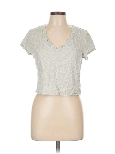 Pre-owned Universal Thread Short Sleeve T-shirt In Silver