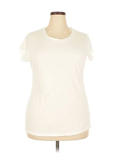 Pre-owned Universal Thread Short Sleeve T-shirt In White