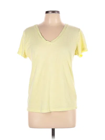 Pre-owned Universal Thread Short Sleeve T-shirt In Yellow