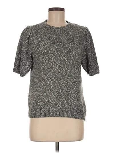 Pre-owned Universal Thread Short Sleeve Top Gray Crew Neck Tops