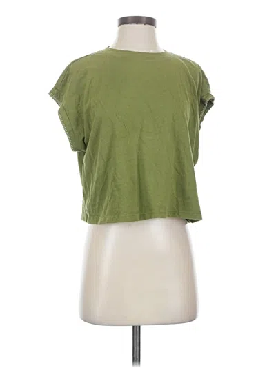 Pre-owned Universal Thread Short Sleeve Top Green Crew Neck Tops
