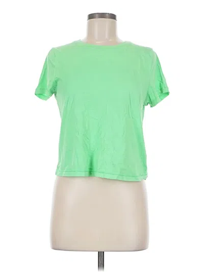 Pre-owned Universal Thread Short Sleeve Top Green Crew Neck Tops