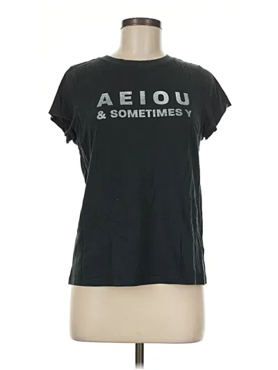 Pre-owned Universal Thread Short Sleeve T-shirt In Black