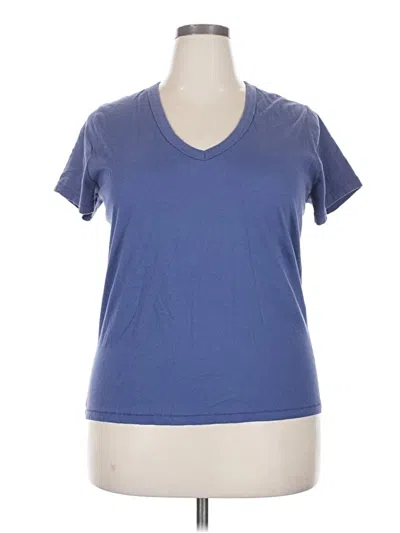 Pre-owned Universal Thread Short Sleeve T-shirt In Blue