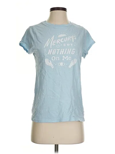 Pre-owned Universal Thread Short Sleeve T-shirt In Blue
