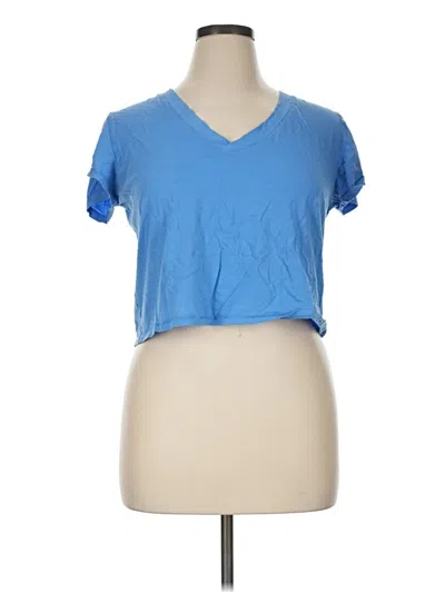 Pre-owned Universal Thread Short Sleeve T-shirt In Blue