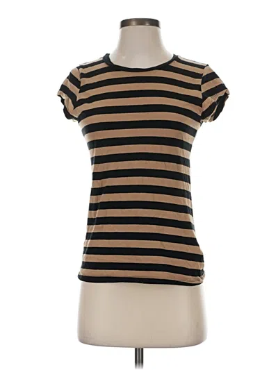 Pre-owned Universal Thread Short Sleeve T-shirt In Brown