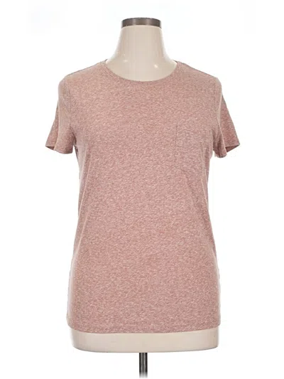 Pre-owned Universal Thread Short Sleeve T-shirt In Brown