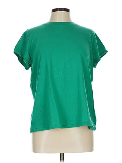 Pre-owned Universal Thread Short Sleeve T-shirt In Green