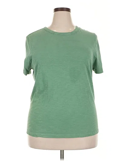 Pre-owned Universal Thread Short Sleeve T-shirt In Green