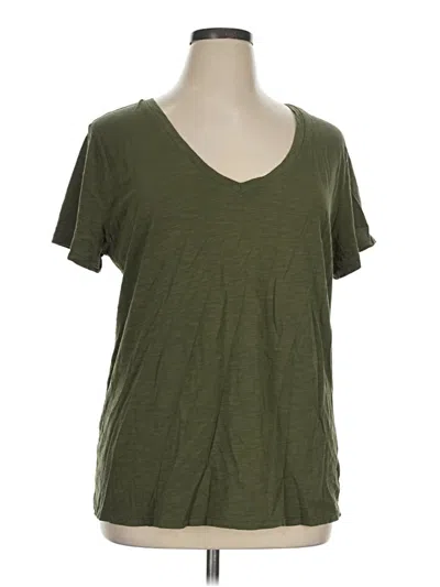 Pre-owned Universal Thread Short Sleeve T-shirt In Green