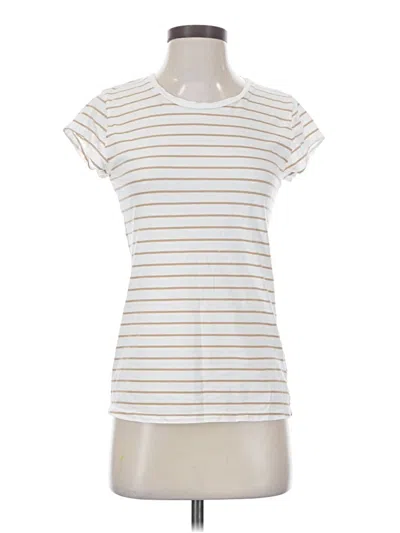 Pre-owned Universal Thread Short Sleeve T-shirt In Ivory