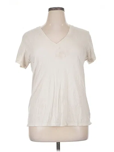 Pre-owned Universal Thread Short Sleeve T-shirt In Ivory