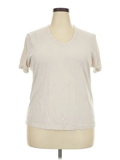Pre-owned Universal Thread Short Sleeve T-shirt In Ivory
