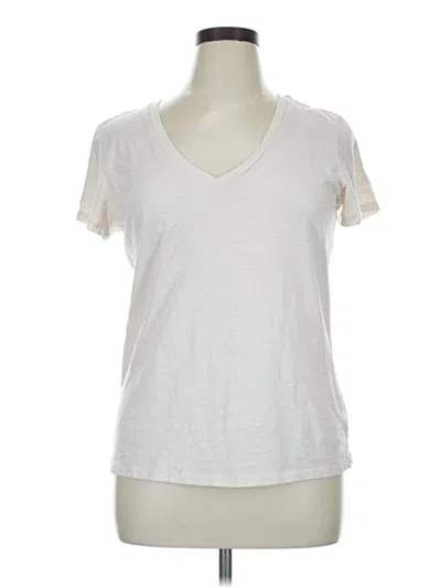 Pre-owned Universal Thread Short Sleeve T-shirt In Ivory