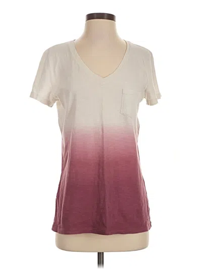 Pre-owned Universal Thread Short Sleeve T-shirt In Ivory
