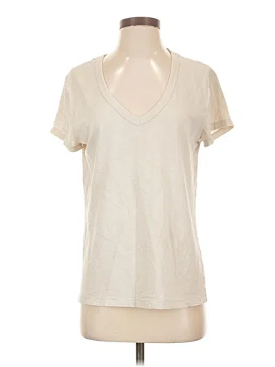 Pre-owned Universal Thread Short Sleeve T-shirt In Ivory