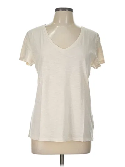 Pre-owned Universal Thread Short Sleeve T-shirt In Ivory