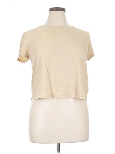 Pre-owned Universal Thread Short Sleeve T-shirt In Ivory