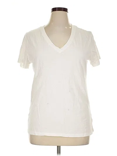Pre-owned Universal Thread Short Sleeve T-shirt In Ivory