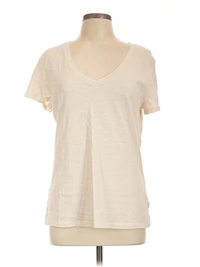 Pre-owned Universal Thread Short Sleeve T-shirt In Ivory