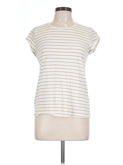 Pre-owned Universal Thread Short Sleeve T-shirt In Ivory