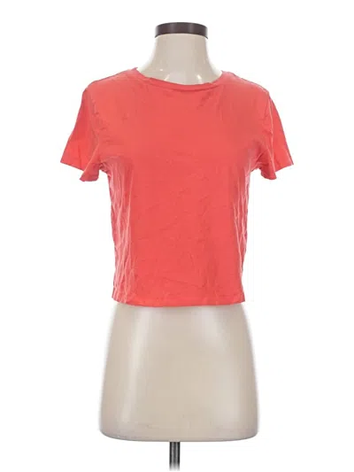 Pre-owned Universal Thread Short Sleeve T-shirt In Orange