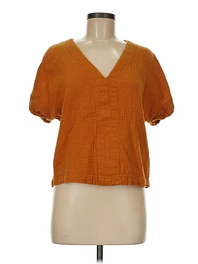 Pre-owned Universal Thread Short Sleeve T-shirt In Orange