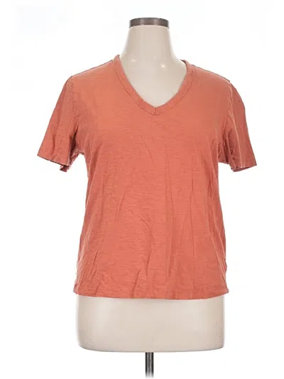 Pre-owned Universal Thread Short Sleeve T-shirt In Orange