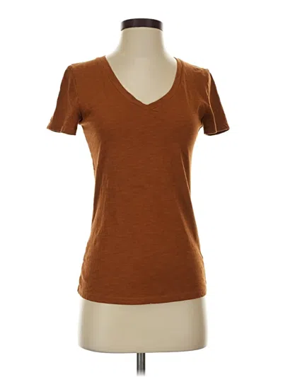 Pre-owned Universal Thread Short Sleeve T-shirt In Orange