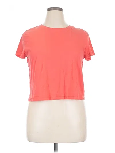 Pre-owned Universal Thread Short Sleeve T-shirt In Orange