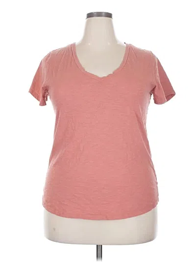 Pre-owned Universal Thread Short Sleeve T-shirt In Pink