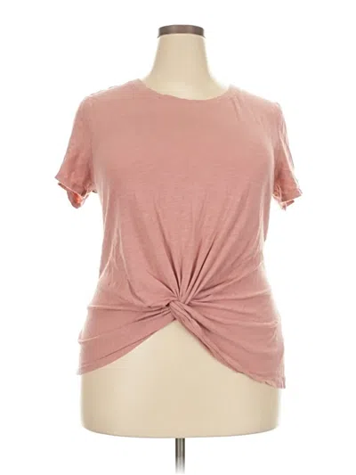 Pre-owned Universal Thread Short Sleeve T-shirt In Pink