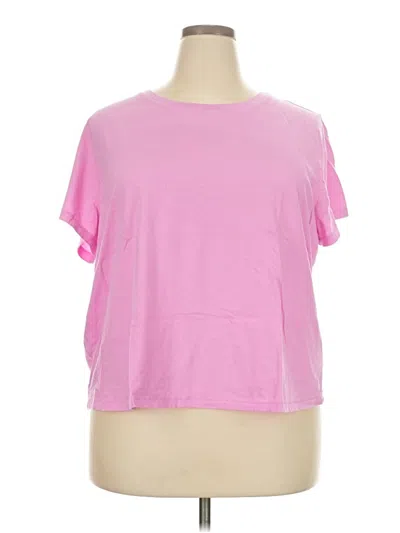 Pre-owned Universal Thread Short Sleeve T-shirt In Pink