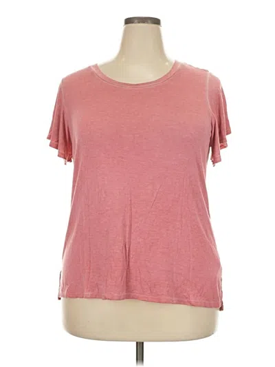 Pre-owned Universal Thread Short Sleeve T-shirt In Pink
