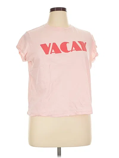 Pre-owned Universal Thread Short Sleeve T-shirt In Pink