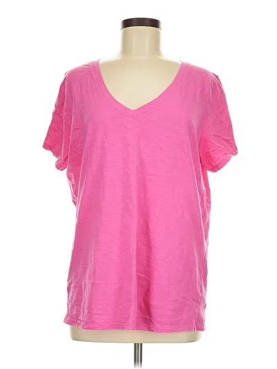 Pre-owned Universal Thread Short Sleeve T-shirt In Pink