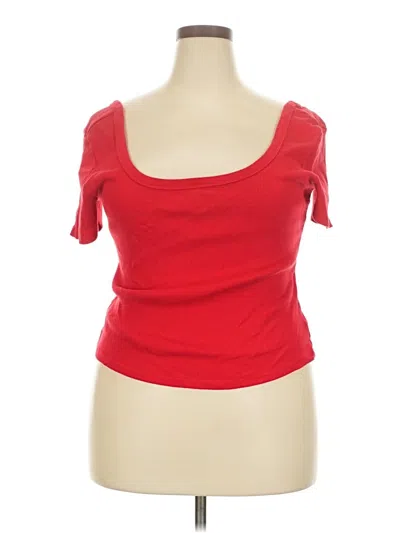 Pre-owned Universal Thread Short Sleeve T-shirt In Red