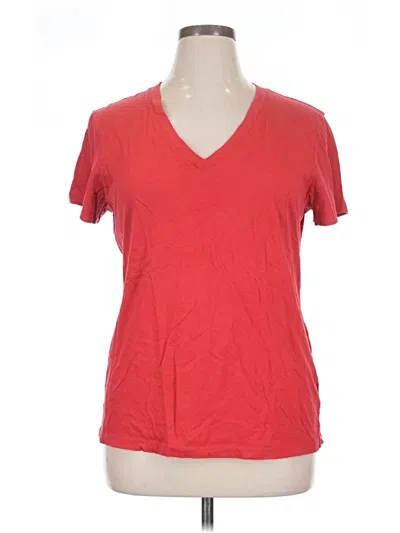 Pre-owned Universal Thread Short Sleeve T-shirt In Red