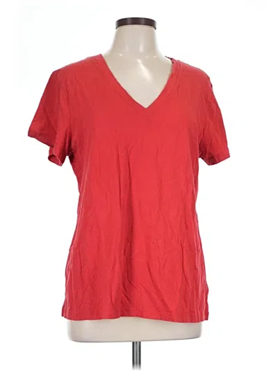 Pre-owned Universal Thread Short Sleeve T-shirt In Red